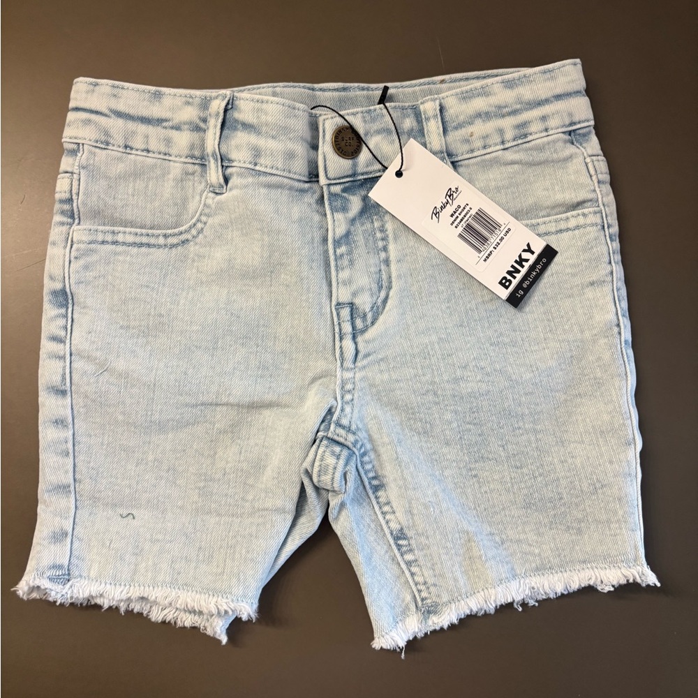 Binky Bro Waco Denim Shorts, 4T, NWT